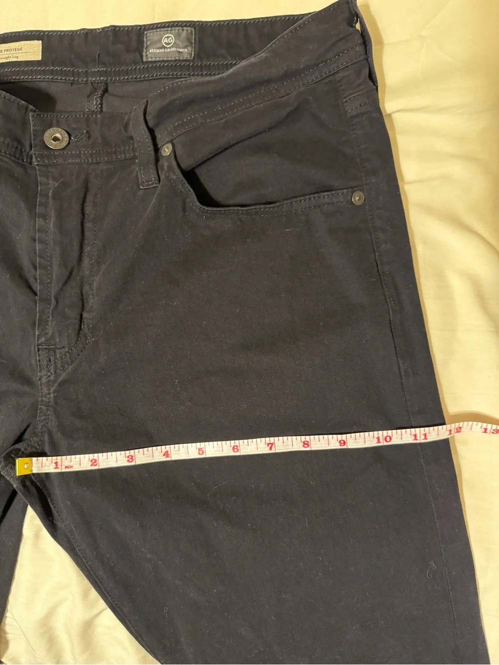 Ag Adriano Goldschmied Protégé SUD Pant  Sueded Classic Straight Mens 32x34